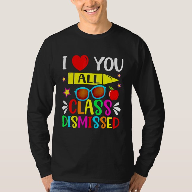 Camiseta Professor Eu Amo Vocês Todas As Classes Desperdida (Frente)