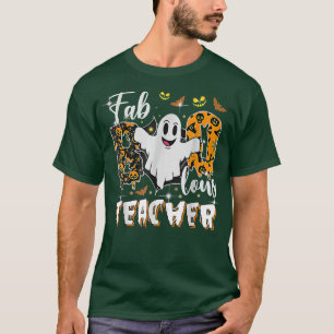 Camiseta Professor Fabooloso Halloween Assustador Fantasma