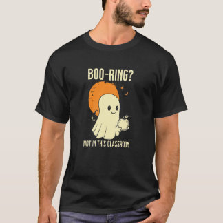 Camiseta Professor Fantasma da Sala de Aula no Halloween é