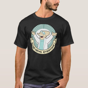 Camiseta Professor Farnsworth - Boas Notícias Todos! Clás