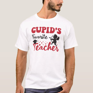 Camiseta Professor favorito de Cupid, professor Dia de os n