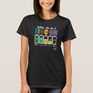 Camiseta Professor Feliz Primeiro Dia De Bateria Escolar