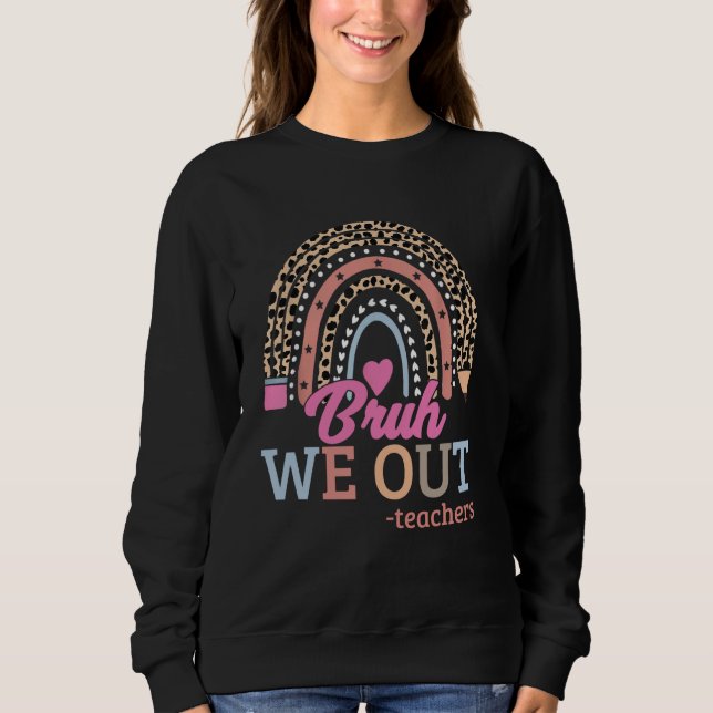 Camiseta Professor Fim do Ano Escolar Bruh Somos Professore (Frente)