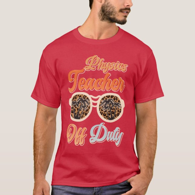 Camiseta Professor fora do dever férias de professor profes (Frente)