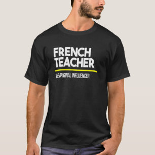 Camiseta Professor Francês Influenciador Original High Midd