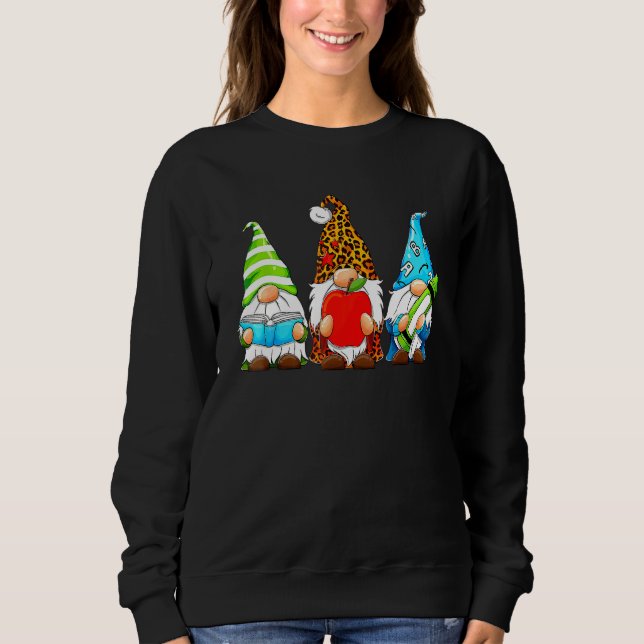 Camiseta Professor Gnomos Gnomos Cute De Volta À Escola (Frente)