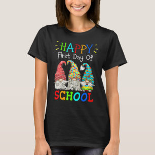 Camiseta Professor Gnomos Gnomos Cute De Volta À Escola