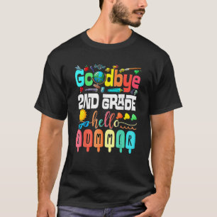 Camiseta Professor Goodbye segundo Grade Hello Summer Secon