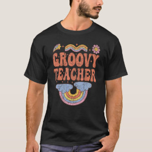 Camiseta Professor Groovy Estética Nostalgia Anos 70 Retro
