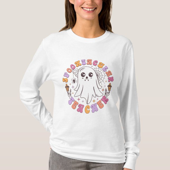 Camiseta Professor Halloween Long Sleeve (Frente)