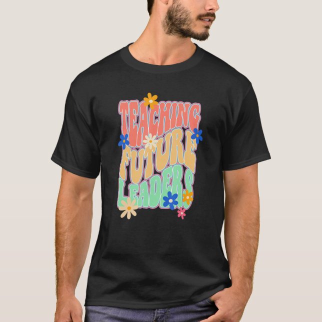 Camiseta Professor Inspiracional Colorida Elementar H (Frente)