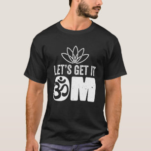 Camiseta Professor Instrutor de Ioga Flor de Lótus Vamos Lá