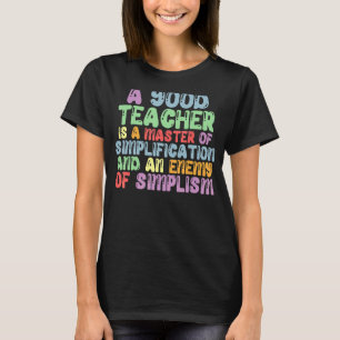 Camiseta Professor instrutor educador de educação de tutor