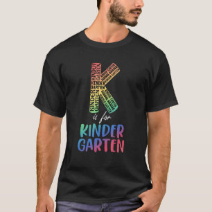Camiseta Professor K É Para Professora Do Jardim De Infânci