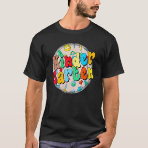Camiseta Professor Kindergarten Meninas Rapazes Kinder