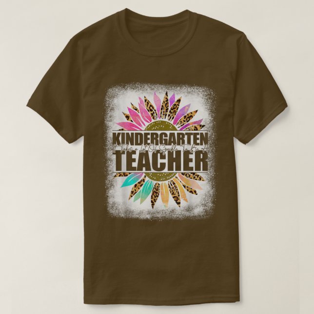 Camiseta Professor Leopard Sunflower, De Volta A S (Frente do Design)