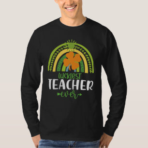 Camiseta Professor mais sortudo Ever Saint Patrick's Day Ir
