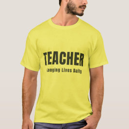 CAMISETA PROFESSOR MUDANDO VIDAS DIARIAMENTE