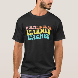 Camiseta Professor multilíngue, professor universitário, ve