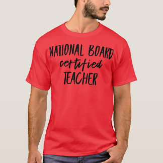 Camiseta Professor nacional certificado pelo Conselho 3