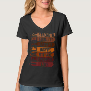 Camiseta Professor Negro Educador Africano-Americano Negra