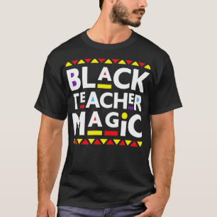Camiseta Professor negro História negra mágica mês 2022 afr
