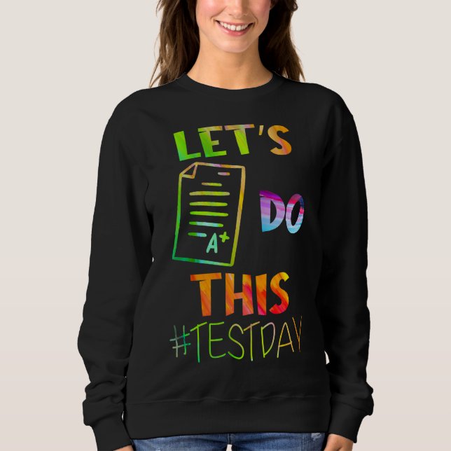 Camiseta Professor no dia de teste permite fazer este dia d (Frente)