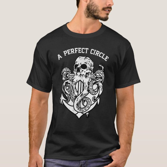 Camiseta Professor Octopus Pi Day Perfect Circle Octopi Mat (Frente)