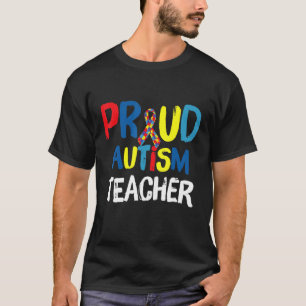 Camiseta Professor Orgulhoso de Autismo