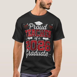 Camiseta Professor Orgulhoso De Um Graduado Da Turma De 202