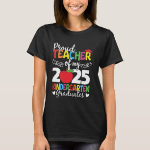 Camiseta Professor Orgulhoso dos meus Graduados do Jardim d