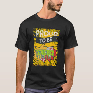 Camiseta Professor orgulhoso Trabalhador na Carreira Cidadã