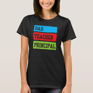 Camiseta Professor pai Prinicpal Padre Pai Homescultando H