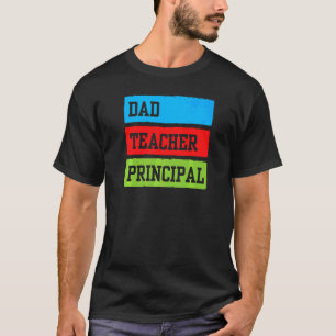 Camiseta Professor pai Prinicpal Padre Pai Homescultando H