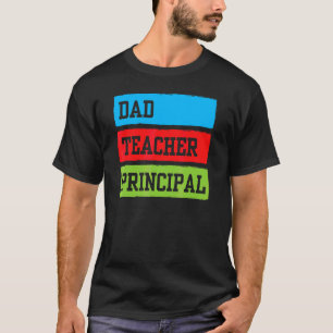 Camiseta Professor pai Prinicpal Padre Pai Homescultando H