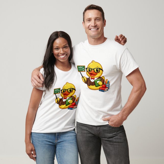 Camiseta Professor Pato de Borracha (Unissex)