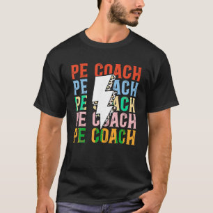 Camiseta Professor PE Vintage retro Ensino Físico