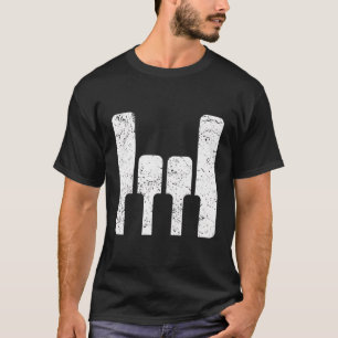Camiseta Professor Piano Player Oferece As Rochas Do Teclad
