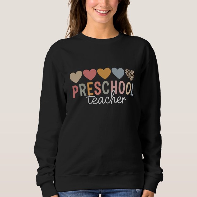 Camiseta Professor Pré-Escola Volta às Aulas  (Frente)