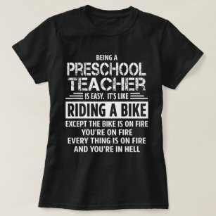 Camiseta Professor pré-escolar