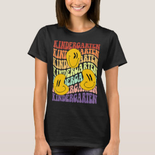 Camiseta professor pré-escolar de volta à escola Retro sm