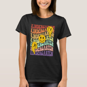 Camiseta professor pré-escolar de volta à escola Retro sm