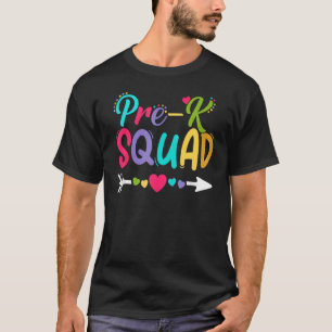 Camiseta Professor Pré-Escolar do Quadrado K Estudante De V