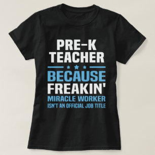 Camiseta Professor pré-K