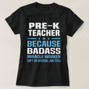 Camiseta Professor pré-K