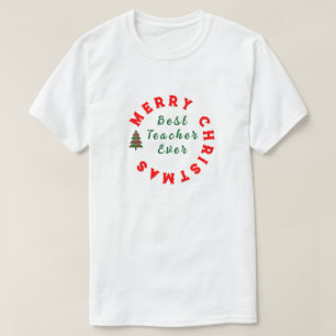 Camiseta Professor Presente Arco-íris de Agradecimento de N