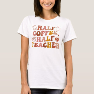 Camiseta Professor Primeiro Dia da Escola Meia-Almofada