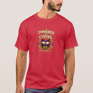 Camiseta Professor Purr-Ple™ – Energizado por Café