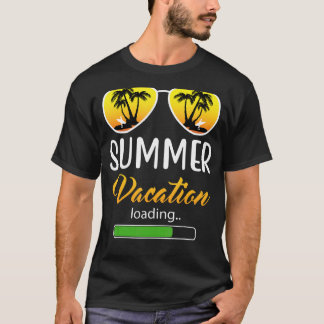 Camiseta Professor Que Carrega Férias De Verão No Último Di