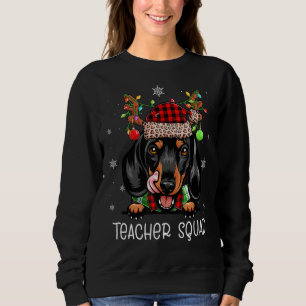 Camiseta Professor Reindeer Dachshund Engraçado Professor C